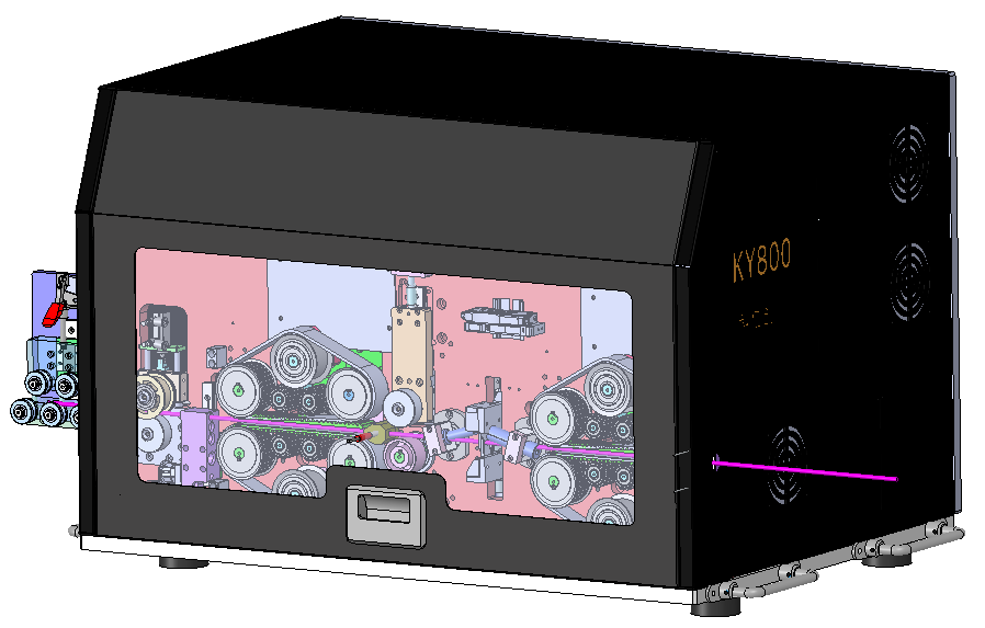 KY800-桌面型剥皮裁线机